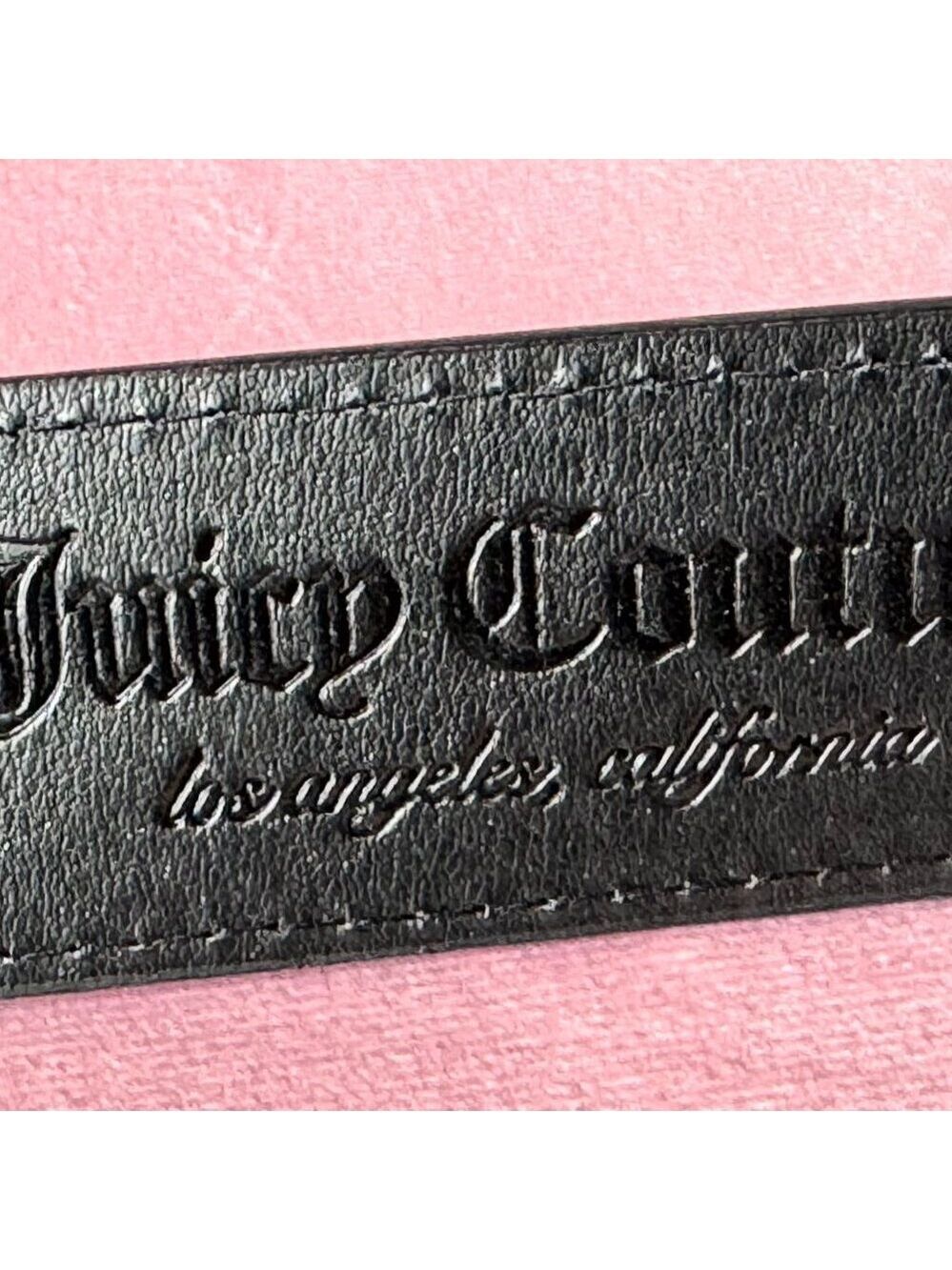 Juicy Couture Rhinestone Heart Logo Belt – M/L – NWT - Picture 5 of 5